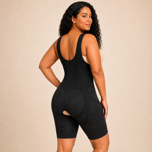 Full Body Shaper Slimming Bodysuit alternate open bust fit view