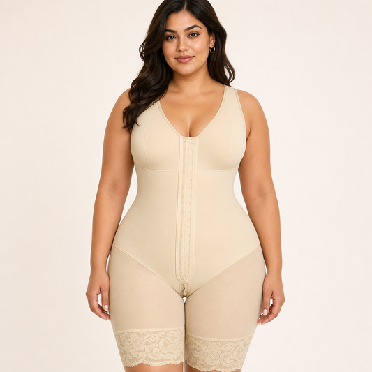 Colombian Full Body Shapewear Faja hero front view