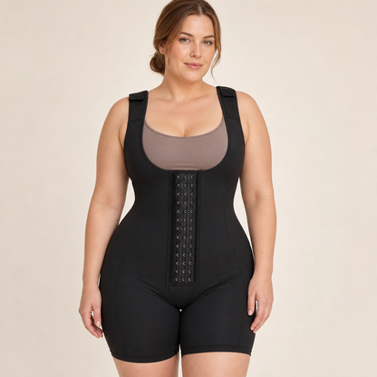Colombian High-Compression Full Body Girdle hero front view