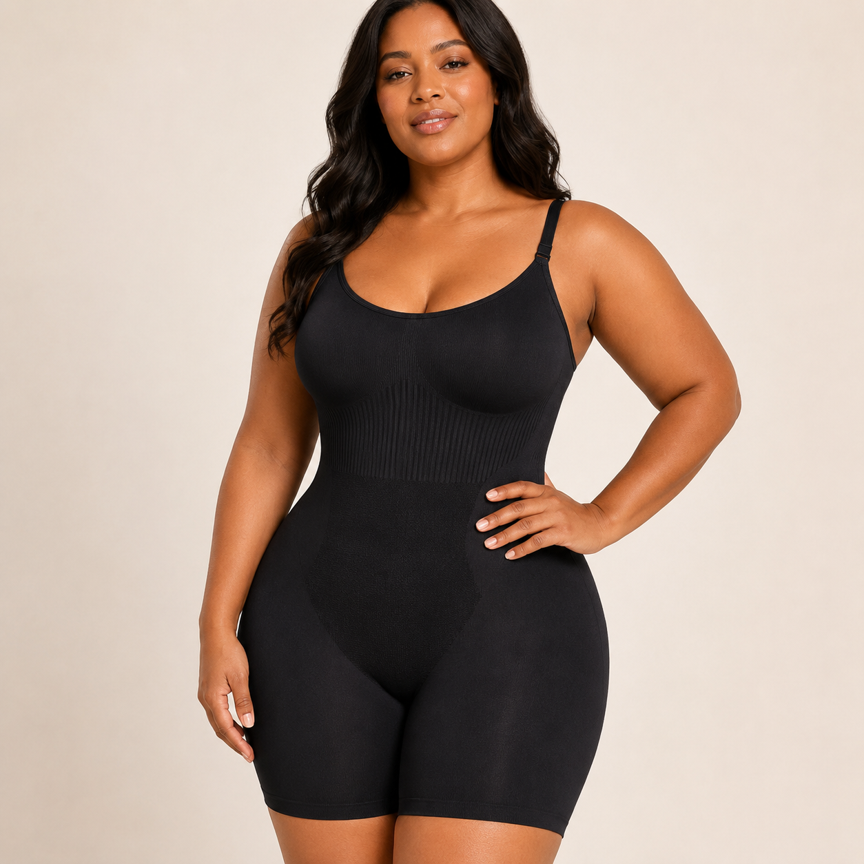 Seamless Full Body Shaping Bodysuit hero front view