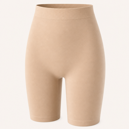 3-Pack Seamless Slip Shorts beige material detail
