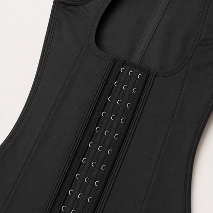 Colombian High-Compression Full Body Girdle closure detail