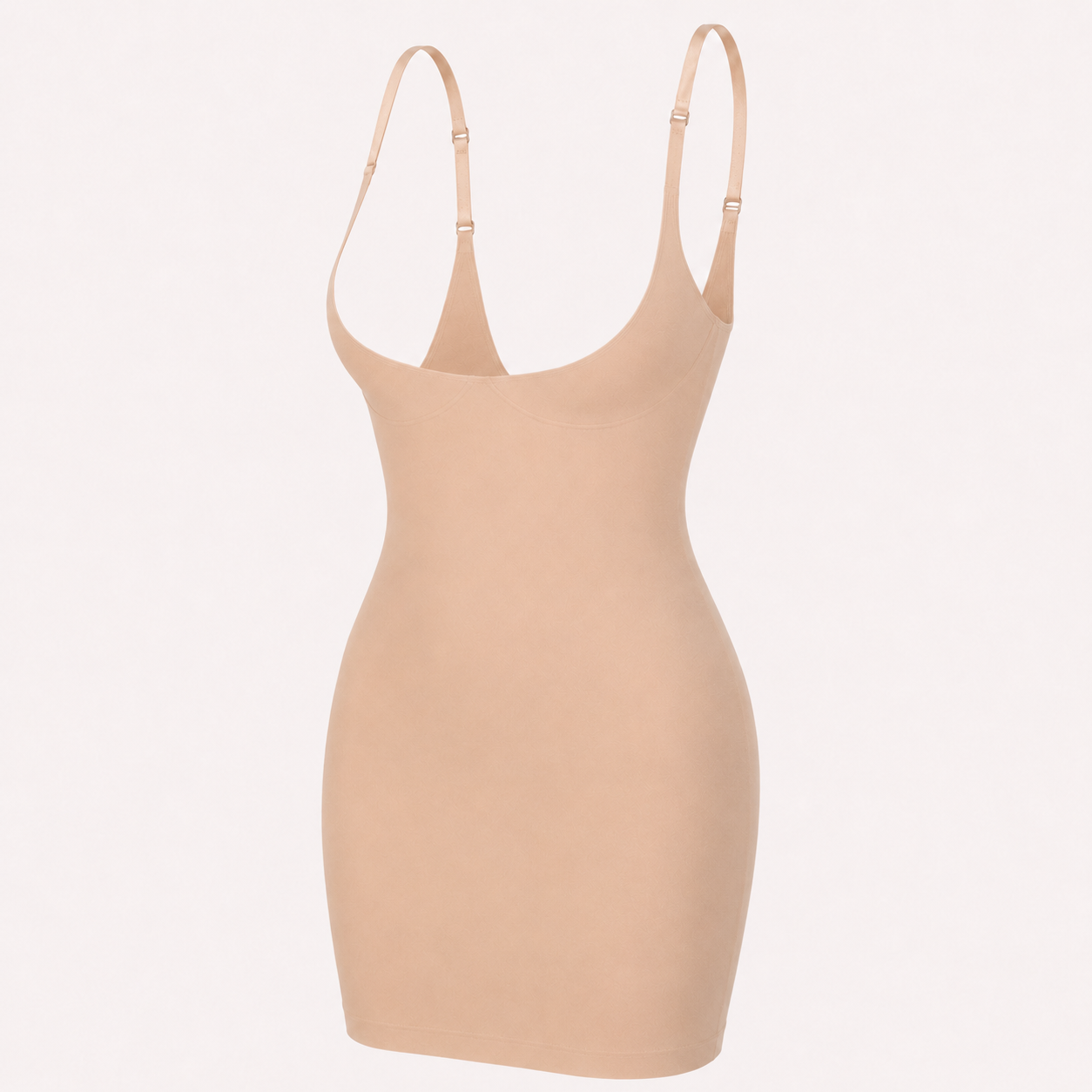 Seamless Full Slip Shapewear Dress product view in Soft Nude