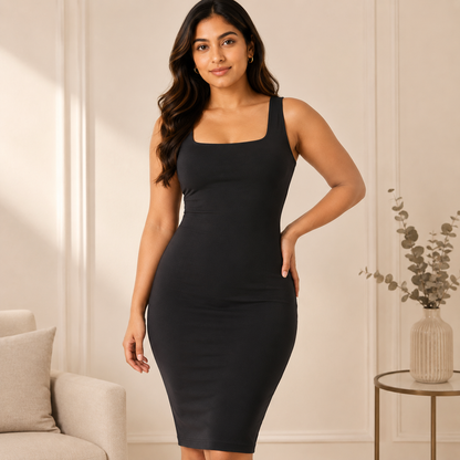 High-Waist Butt Lifter Shaping Panty lifestyle under outfit