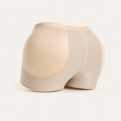 Seamless Butt Lifter Padded Panty Soft Nude rear padding product view