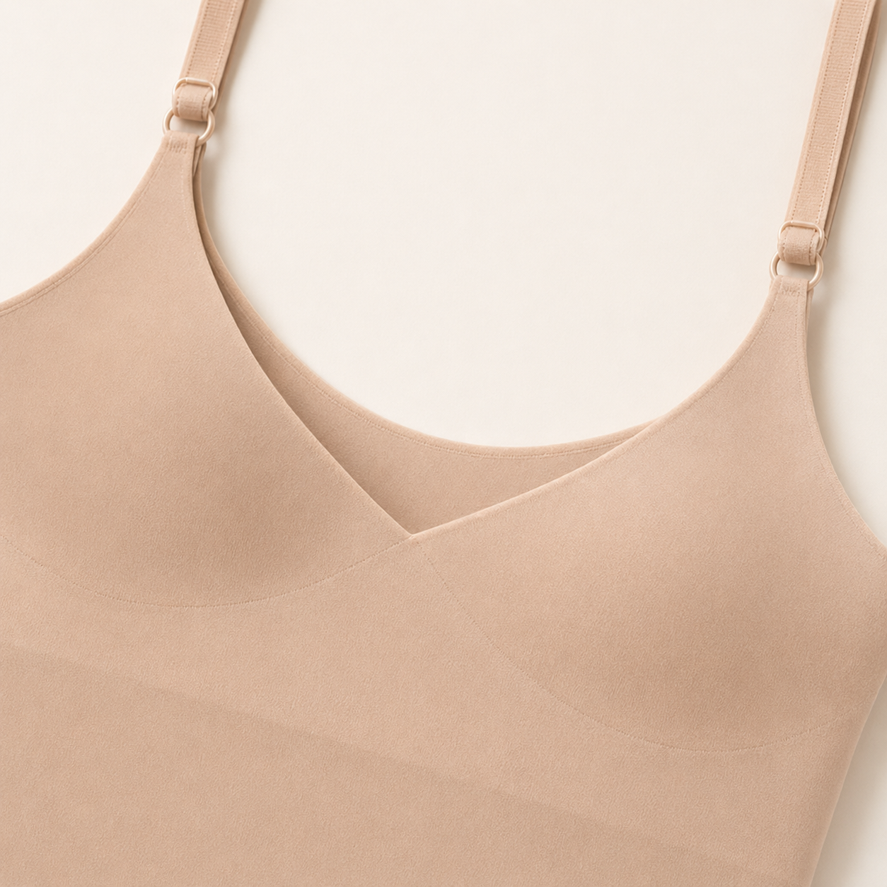 Seamless Full Slip Shapewear Dress lower closure detail