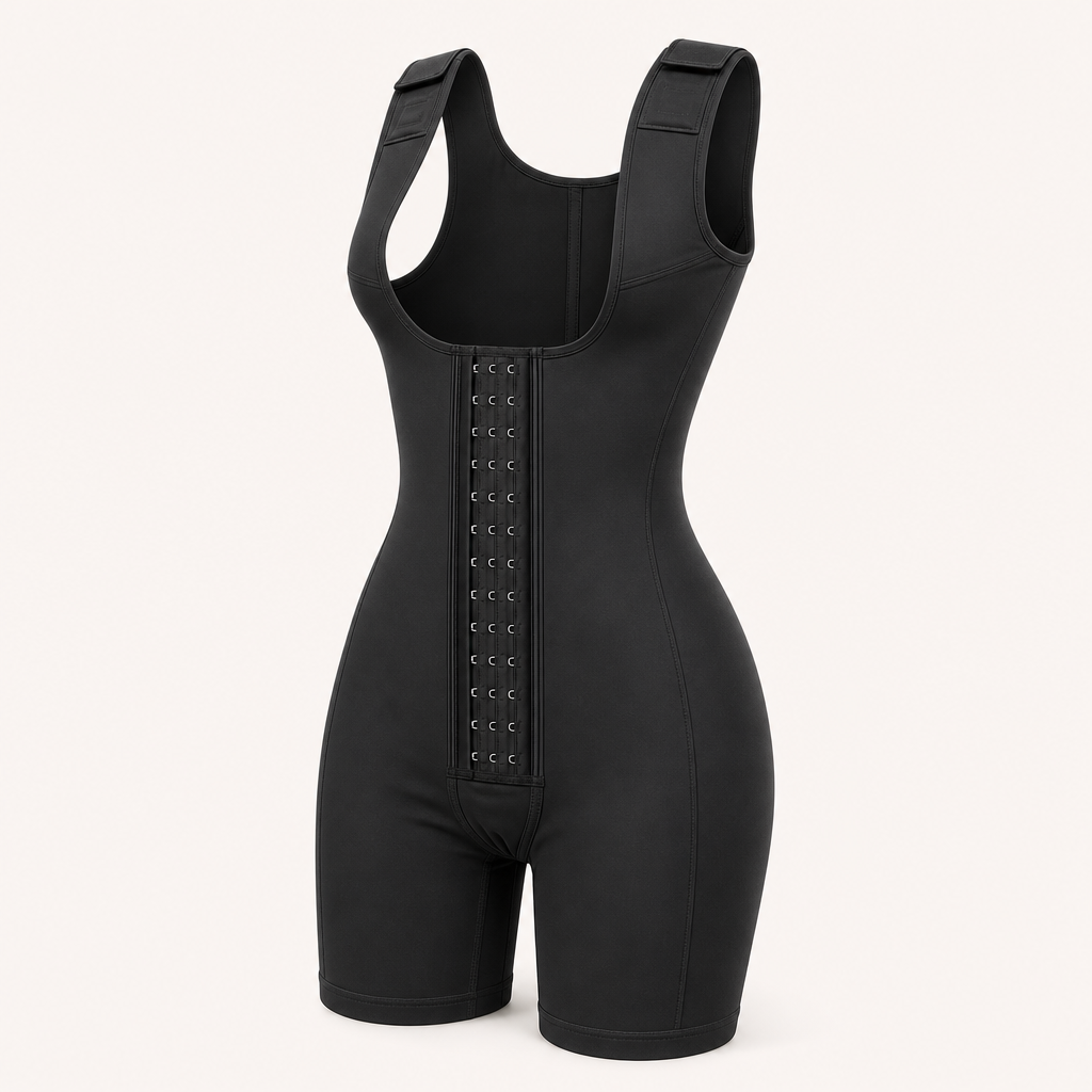 Colombian High-Compression Full Body Girdle product black
