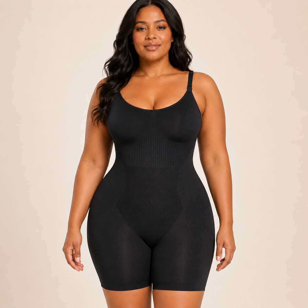 Seamless Full Body Shaping Bodysuit second front view