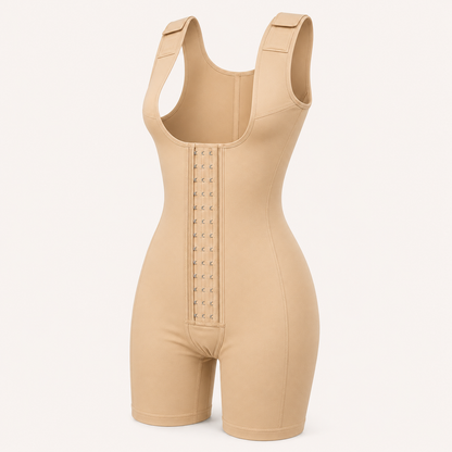 Colombian High-Compression Full Body Girdle product warm beige