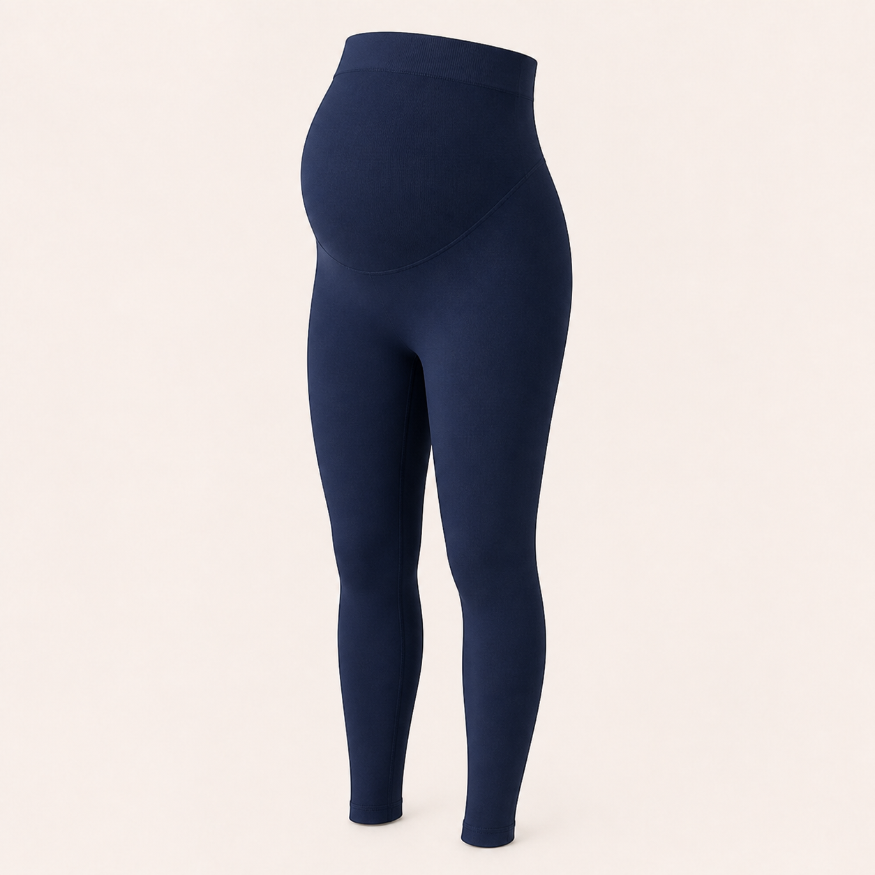 High-Waist Maternity Support Leggings Deep Navy product view