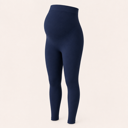 High-Waist Maternity Support Leggings Deep Navy product view