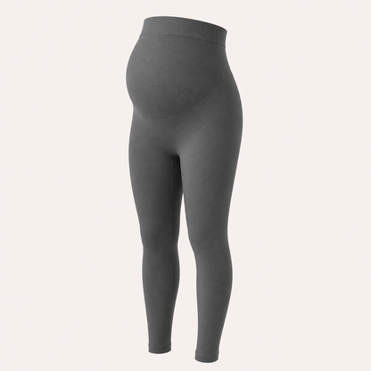 High-Waist Maternity Support Leggings Charcoal product view