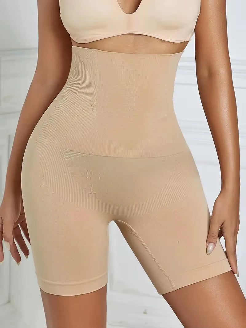 High Waist Shaping Boyshort Panties, Tummy Control Butt Lifting Slim Shorts, Women'S Underwear & Shapewear