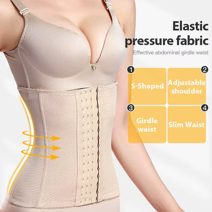 Hot Women Slimming Waist Trainer Belt Shapewear Tummy Control Belly Cincher Body Shaper Fat Compression Girdles Faja Firm Corset