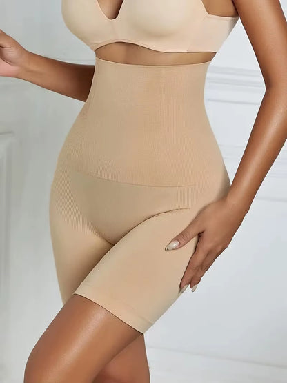 High Waist Shaping Boyshort Panties, Tummy Control Butt Lifting Slim Shorts, Women'S Underwear & Shapewear