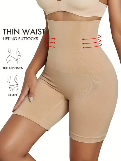 Hot High Waist Shaping Control Panties Boyshort Tummy Control Butt Lifting Slim Shorts Women'S Underwear Shapewear Body Shaper