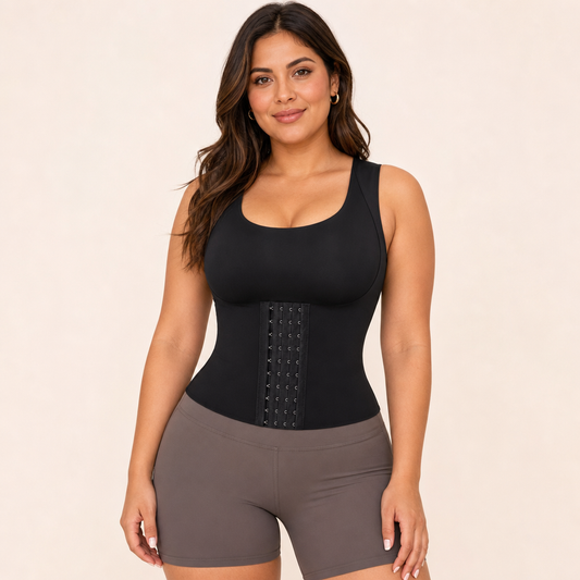 3-In-1 Waist Shaping Bra worn front view