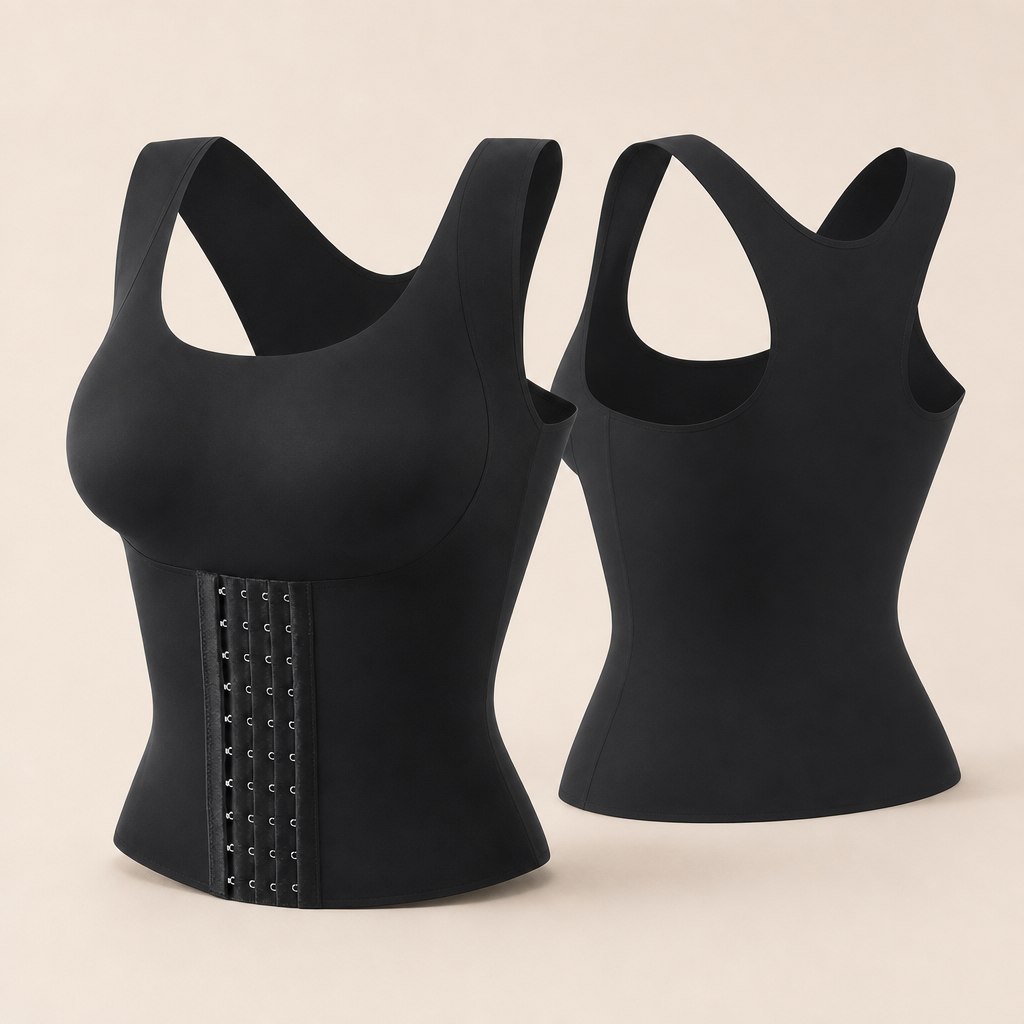 3-In-1 Waist Shaping Bra product view in Black
