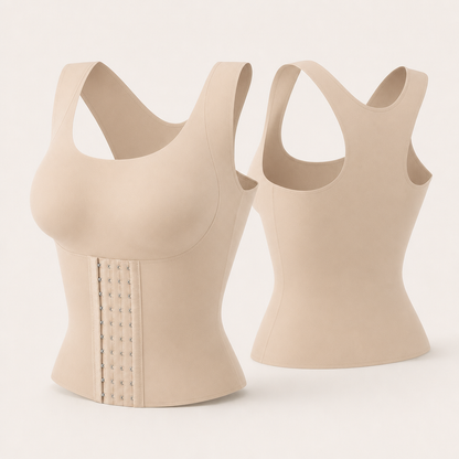 3-In-1 Waist Shaping Bra product view in Soft Nude